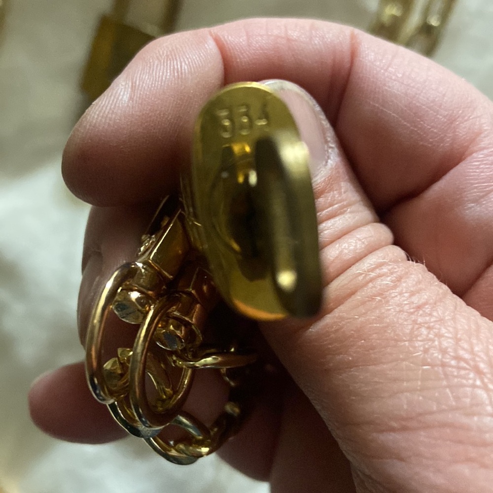 Lv Lock And Key With Non Lv Chain 319 Or 334 - image 6